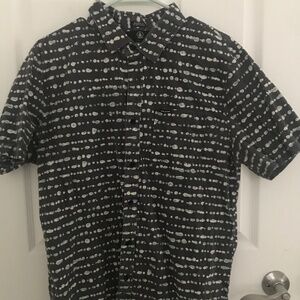 Mens Volcom button down shirt